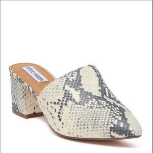 NEW, Steve Madden, Bishop, vegan leather mules
